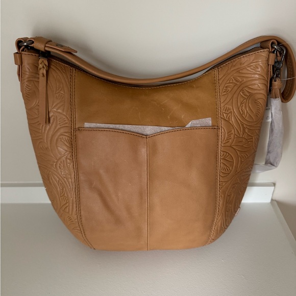 The Sak Handbags - NWT The Sak Sequoia Hobo bag Scotch Leaf Embossed Rare, sold out color